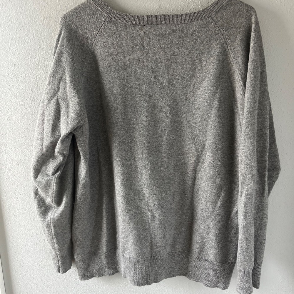 Kallspin wool blend v neck sweater Size L - Picture 5 of 6